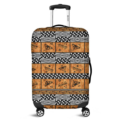 Tonga Luggage Cover Tapa Pattern