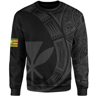 Hawaii Sweatshirt Polynesia Tribal Spirits Of Kanaka Seal