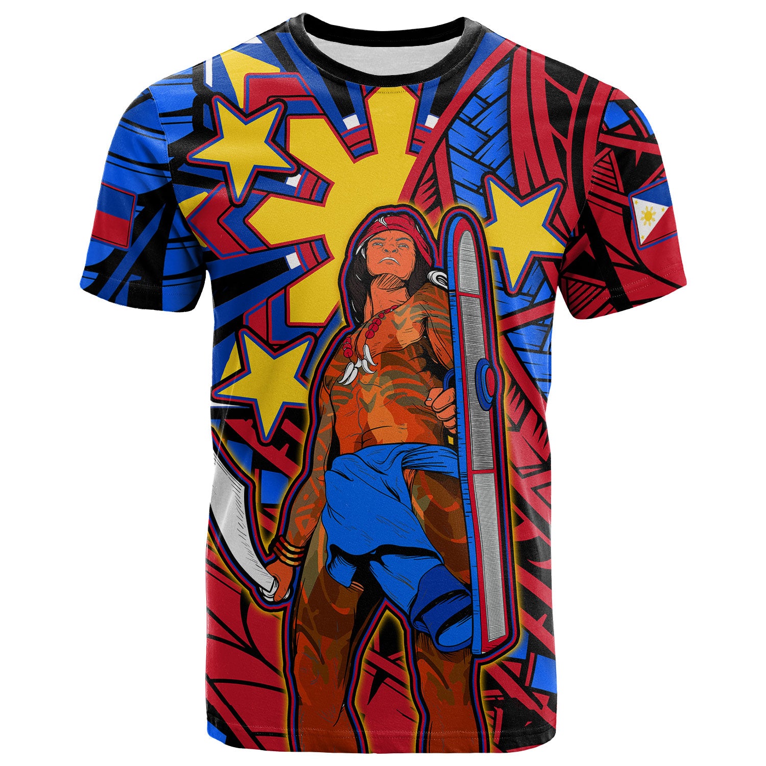 Philippines T-Shirt Custom Lapu-Lapu The Legendary Filipino Hero
