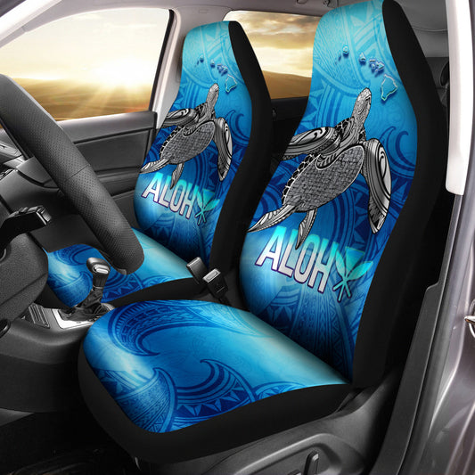 Hawaii Car Seat Covers Aloha Turtle Ocean Style