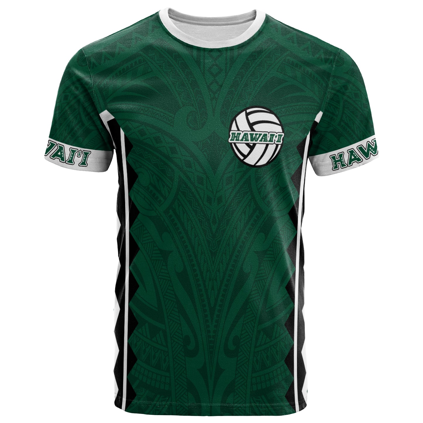 Hawaii Custom Personalised T-Shirt - Hawaii Women Volleyball Team Supporter Polynesian Tattoo