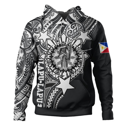 Philippines Custom Hoodie - Lapu-Lapu The King Of Cebu Tribal Black Style