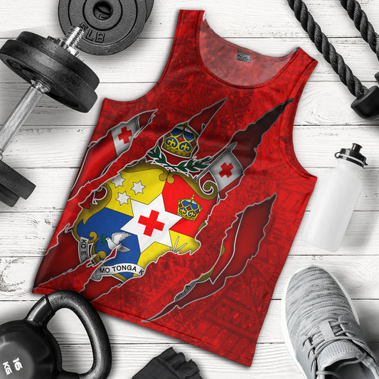 Tonga Tank Top Coat Of Amrs Scratches Cracks Style