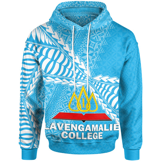 Tonga Custom Personalised Hoodie - Lavengamalie College Tongan Pattern