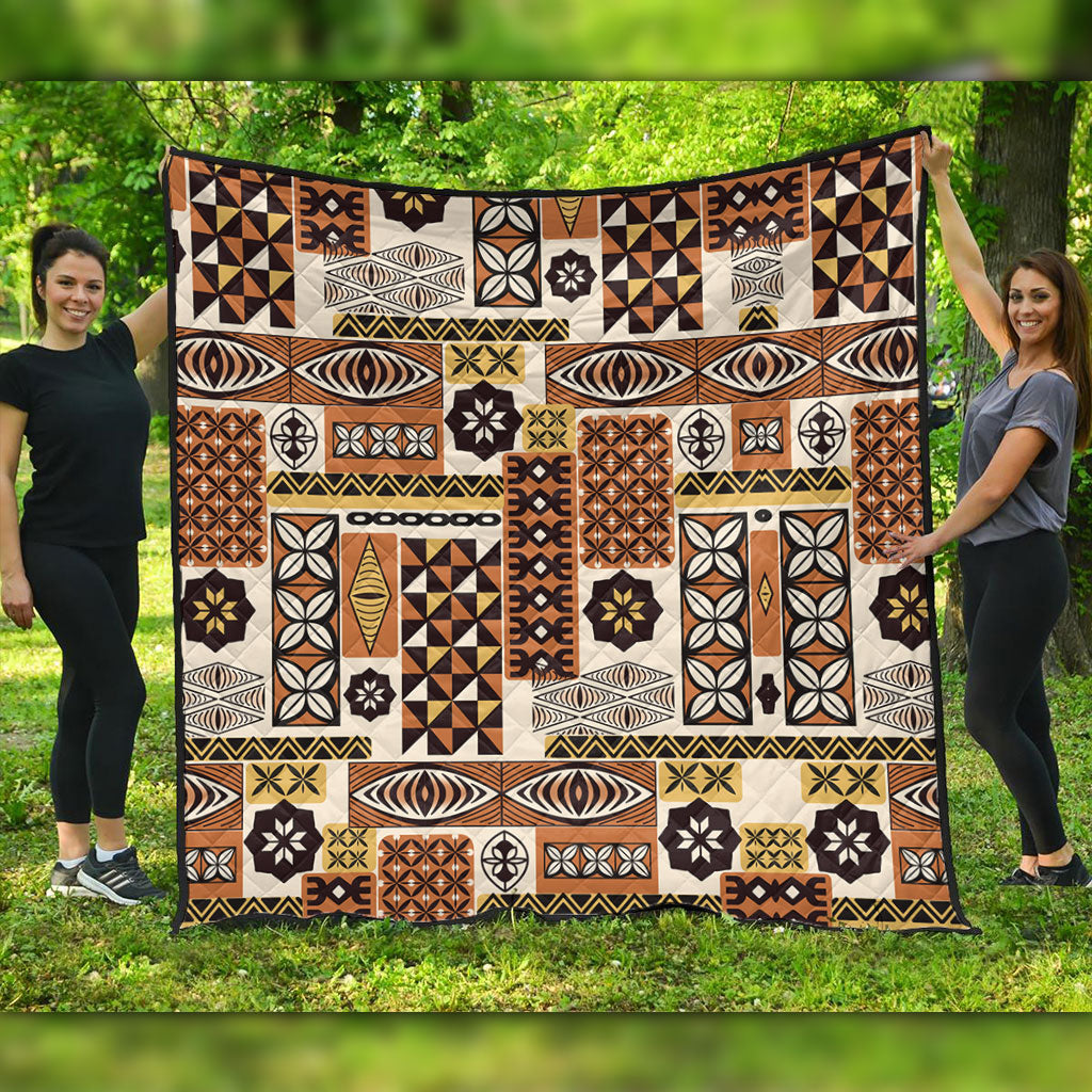 Tonga Premium Quilt Ngatu Tapa Pattern