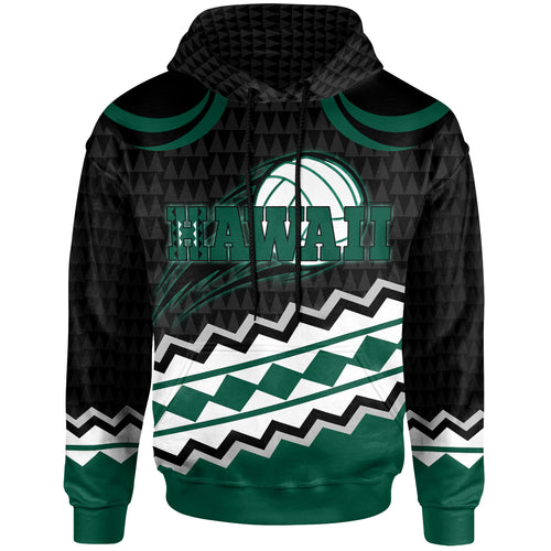 Polynesian Hawaii Hoodie - Volleyball Spirit