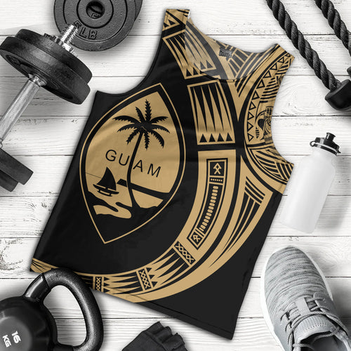 Guam Tank Top Polynesia Tribal Spirits Of Guam Seal