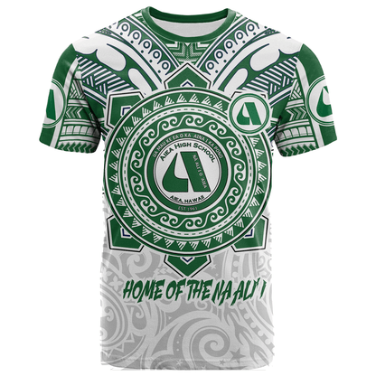 Hawaii T-Shirt Custom Aiea High School Home Of The Na Ali'i Tribal Style