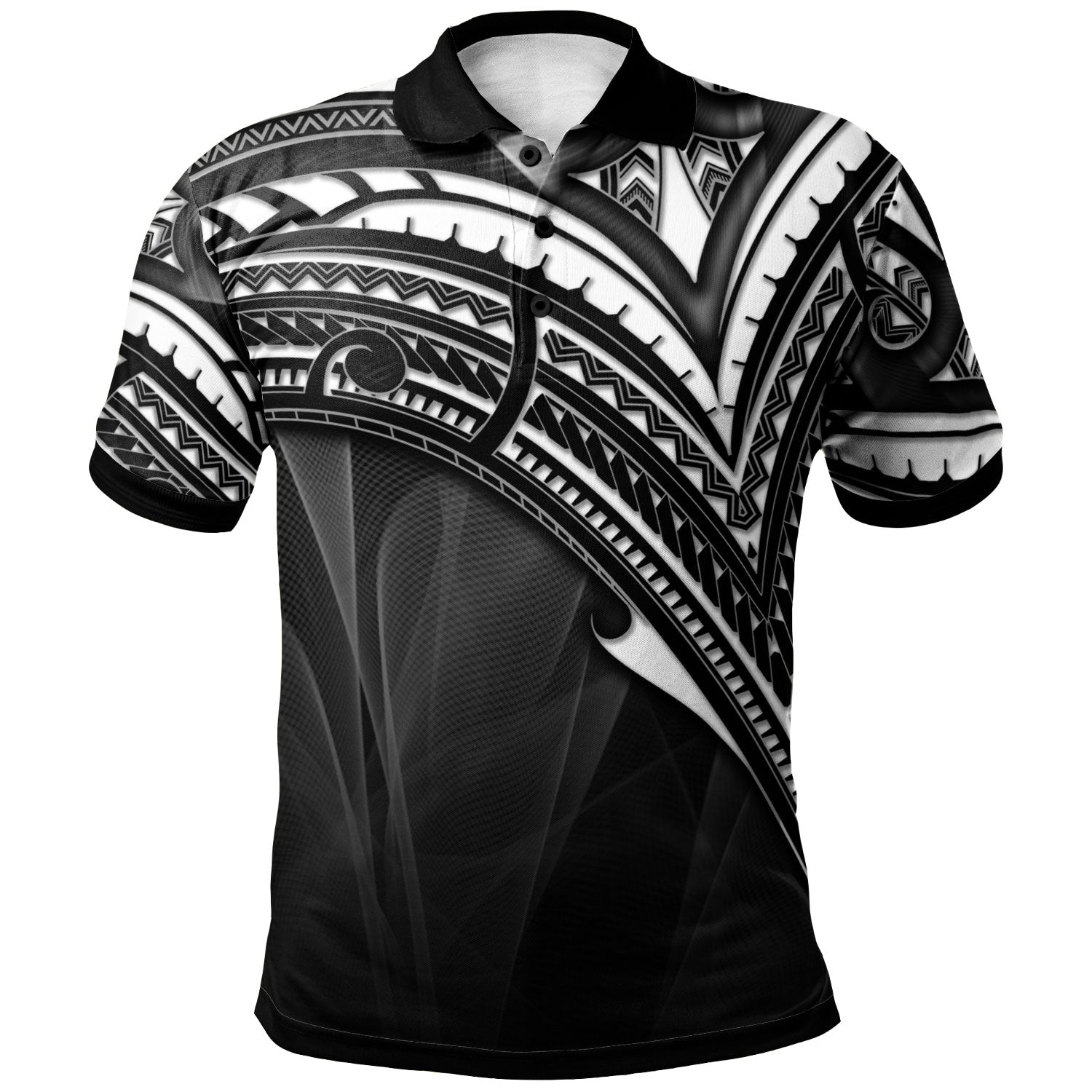 Pohnpei State Polo Shirt - Color Cross Style (White Ver )