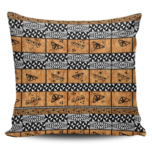 Tonga Pillow Cases Tapa Pattern