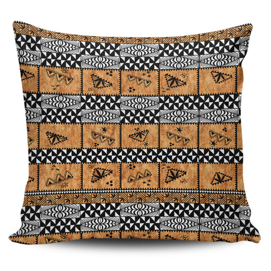Tonga Pillow Cases Tapa Pattern