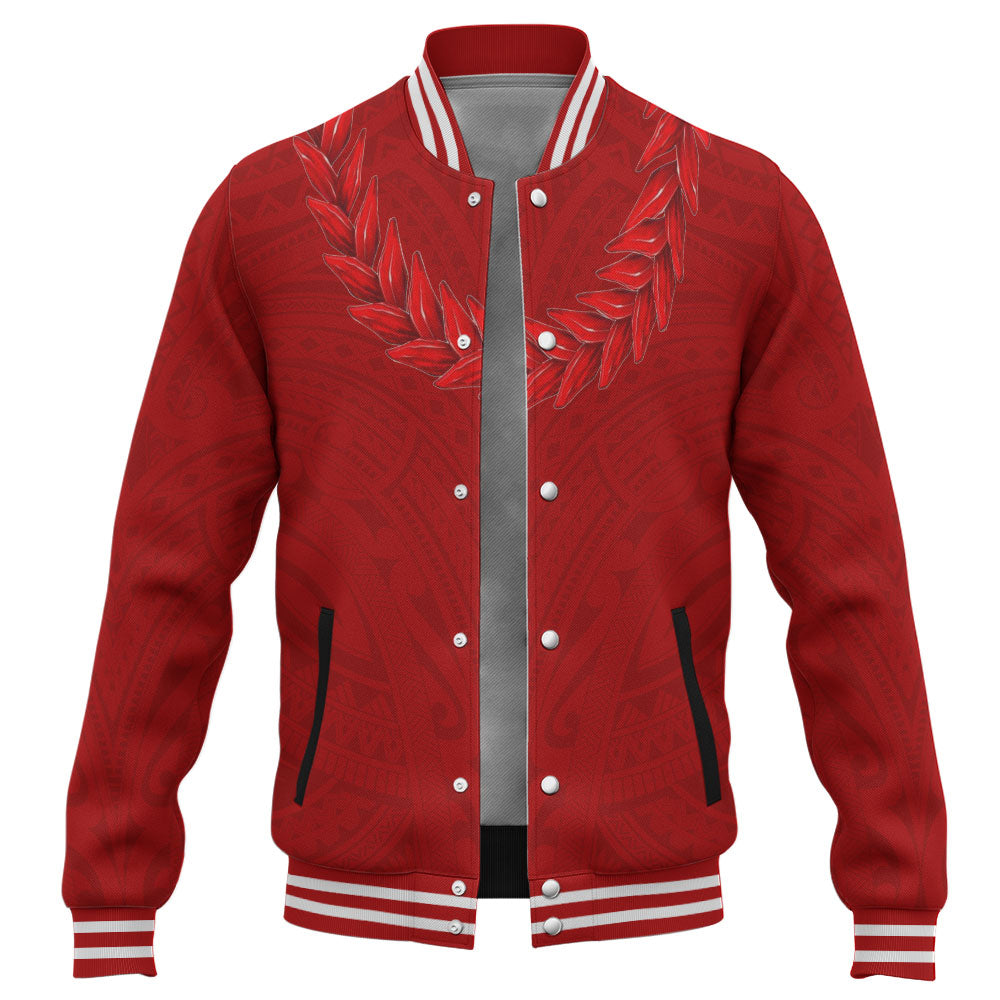 Samoa Baseball Jacket Ula Fala Style