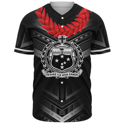 Samoa Baseball Shirt Polynesian Pride Inspired Design
