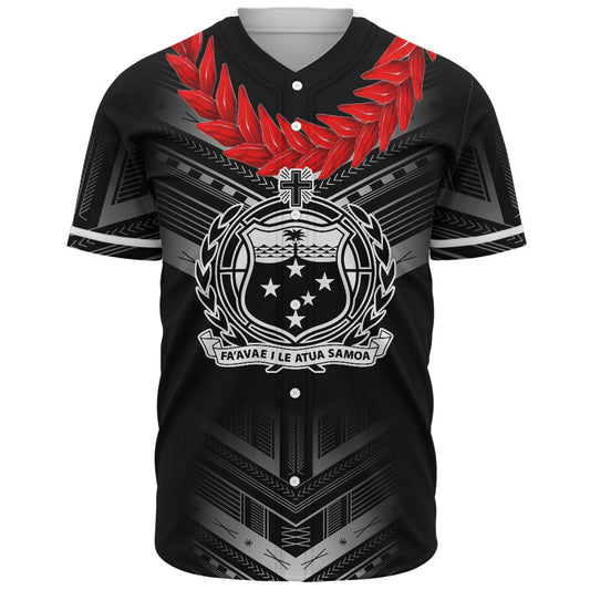 Samoa Baseball Shirt Polynesian Pride Inspired Design