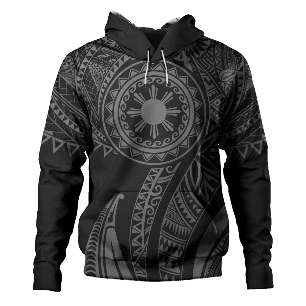 Philippines Filipinos Hoodie Tribal Tattoo Island