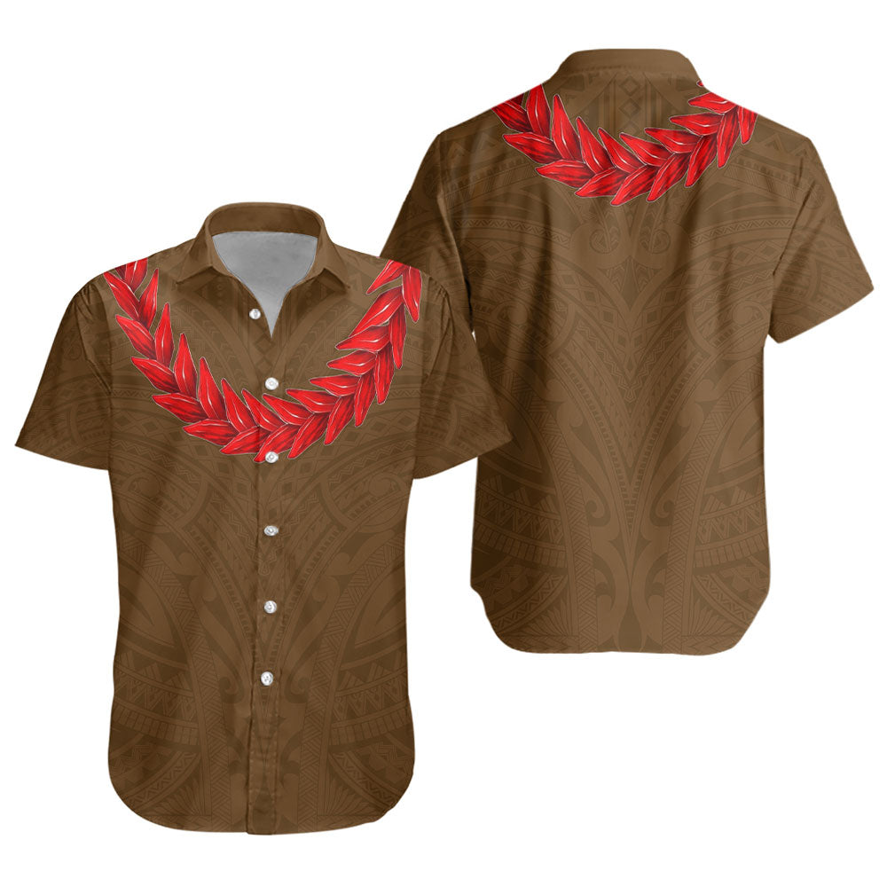 Samoa Short Sleeve Shirt Ula Fala Style