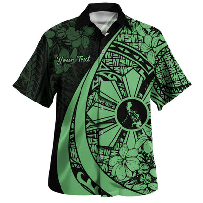 Philippines Filipinos Hawaiian Shirt National Sampaguita Flower Symbols Style