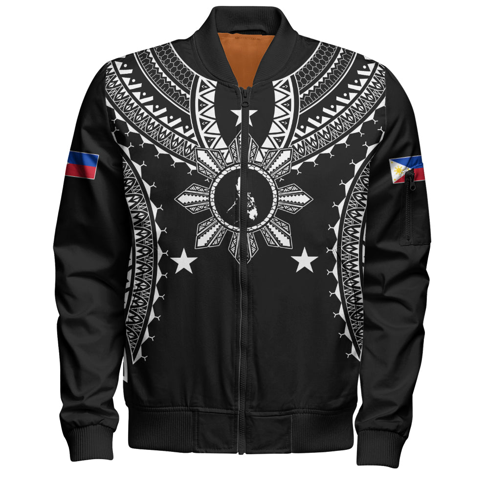 Philippines Filipinos Bomber Jacket Tattoo Batok Tribal Motifs Designs