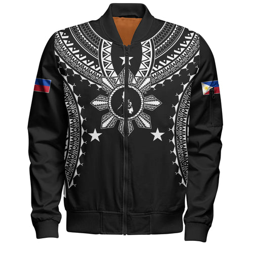 Philippines Filipinos Bomber Jacket Tattoo Batok Tribal Motifs Designs