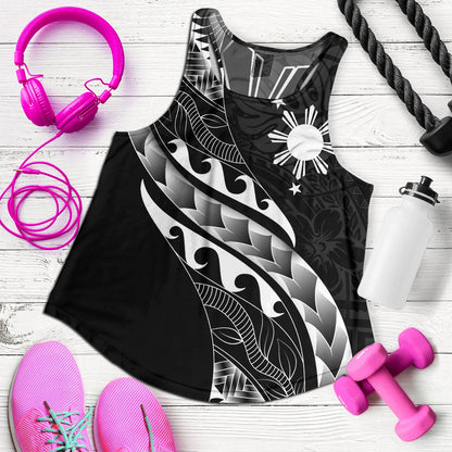 Philippines Filipinos Women Tank Custom Island Tribal Tattoos