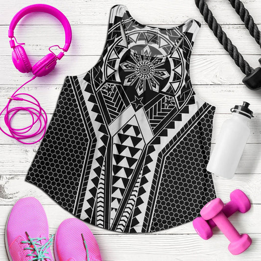 Philippines Filipinos Women Tank Batok Filipino Tattoo Style