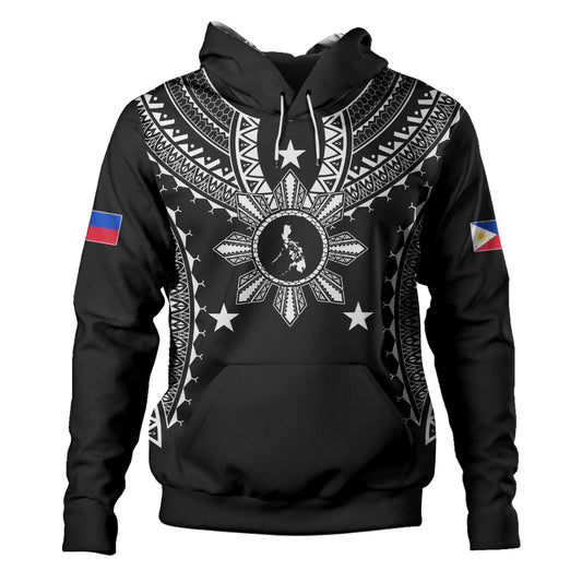 Philippines Filipinos Hoodie Tattoo Batok Tribal Motifs Designs