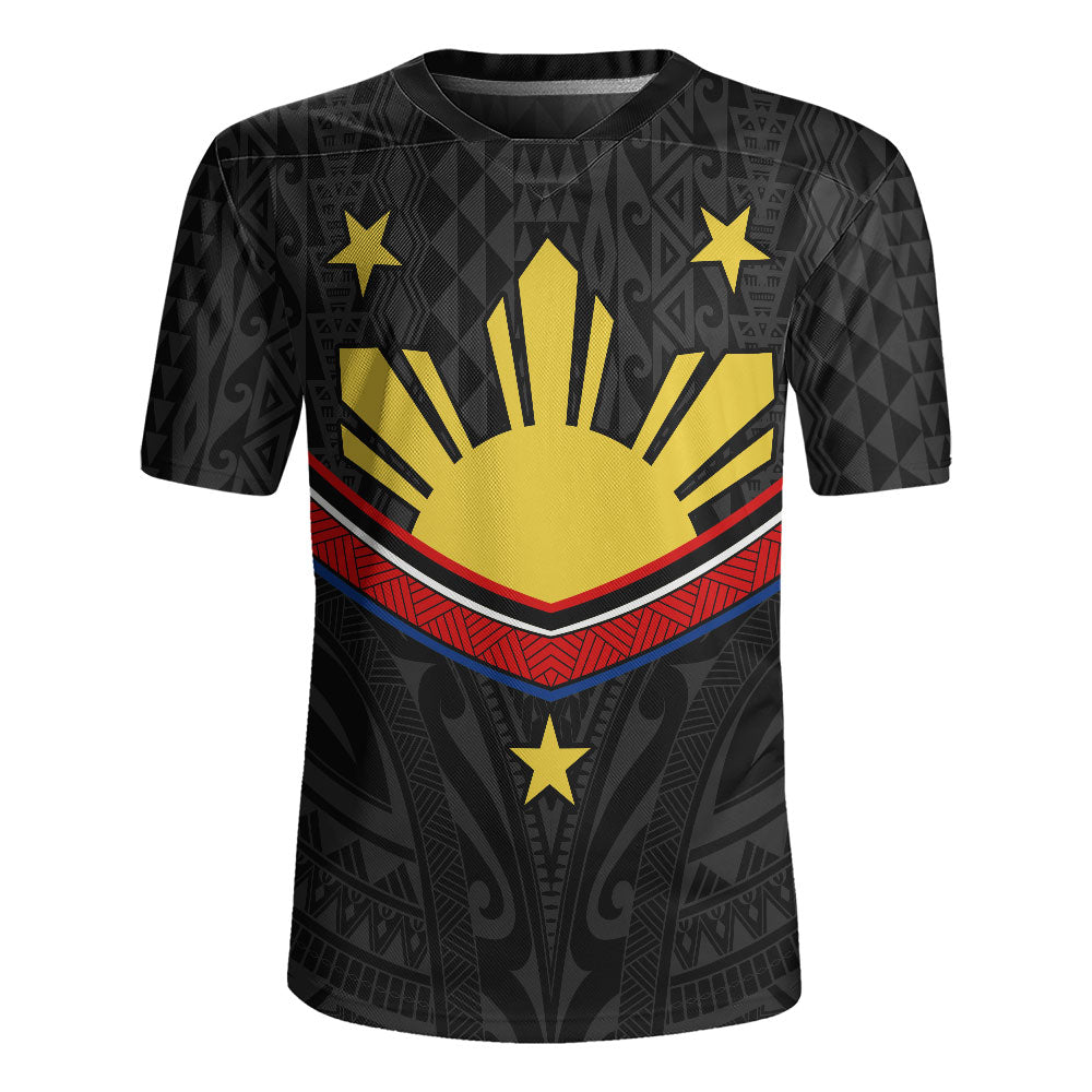 Philippines Filipinos Custom Personalised Rugby Jersey Unique Filipino Tribal Tattoos For Inspiration main image 1