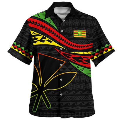 Hawaii Hawaiian Shirt Polynesian Tribal Tattoo Ethnic Design