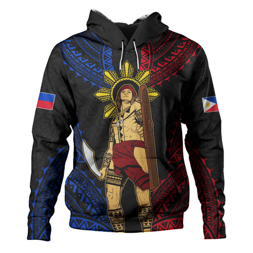 Philippines Filipinos Hoodie Lapu Lapu Tattoo Batok Tribal Motifs Designs