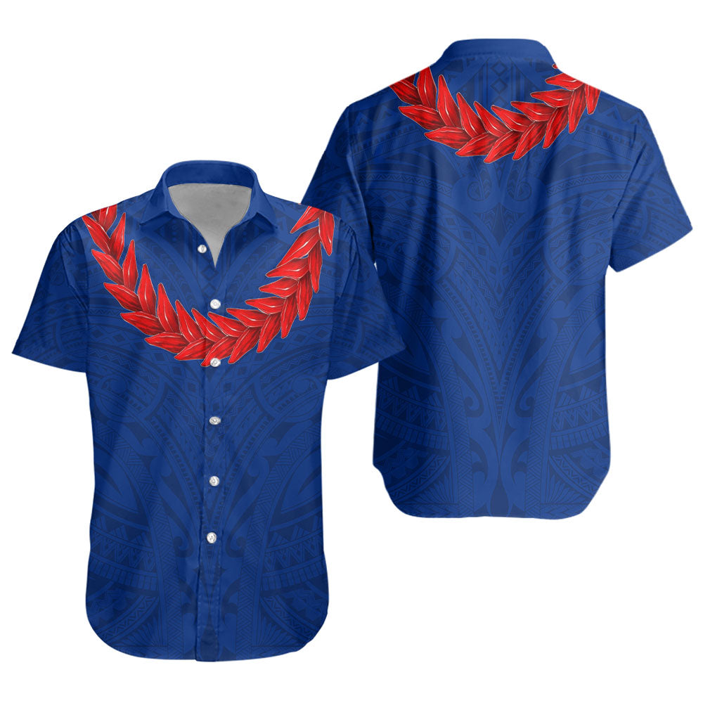 Samoa Short Sleeve Shirt Ula Fala Style