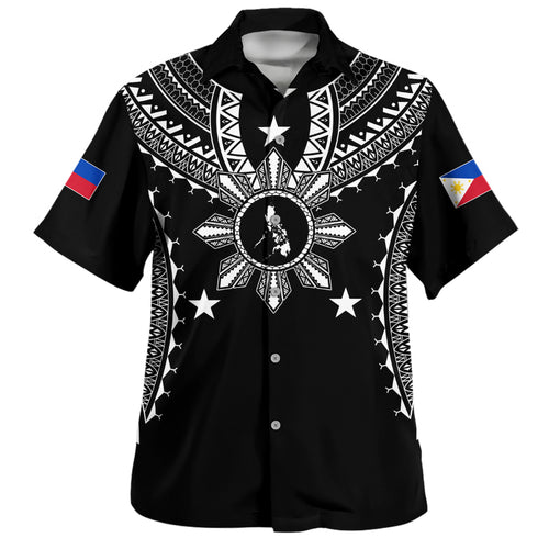 Philippines Filipinos Hawaiian Shirt Tattoo Batok Tribal Motifs Designs