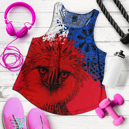 Philippines Filipinos Women Tank Tribal Spirit Filipino Pride Design