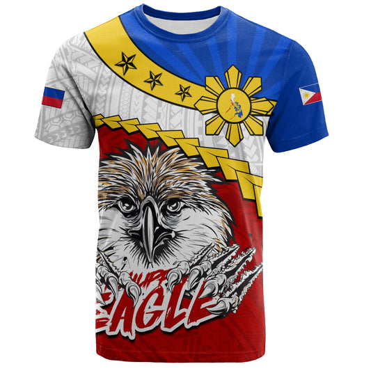 Hawaii T-Shirt Tribal Tattoo Flag Eagle Animal