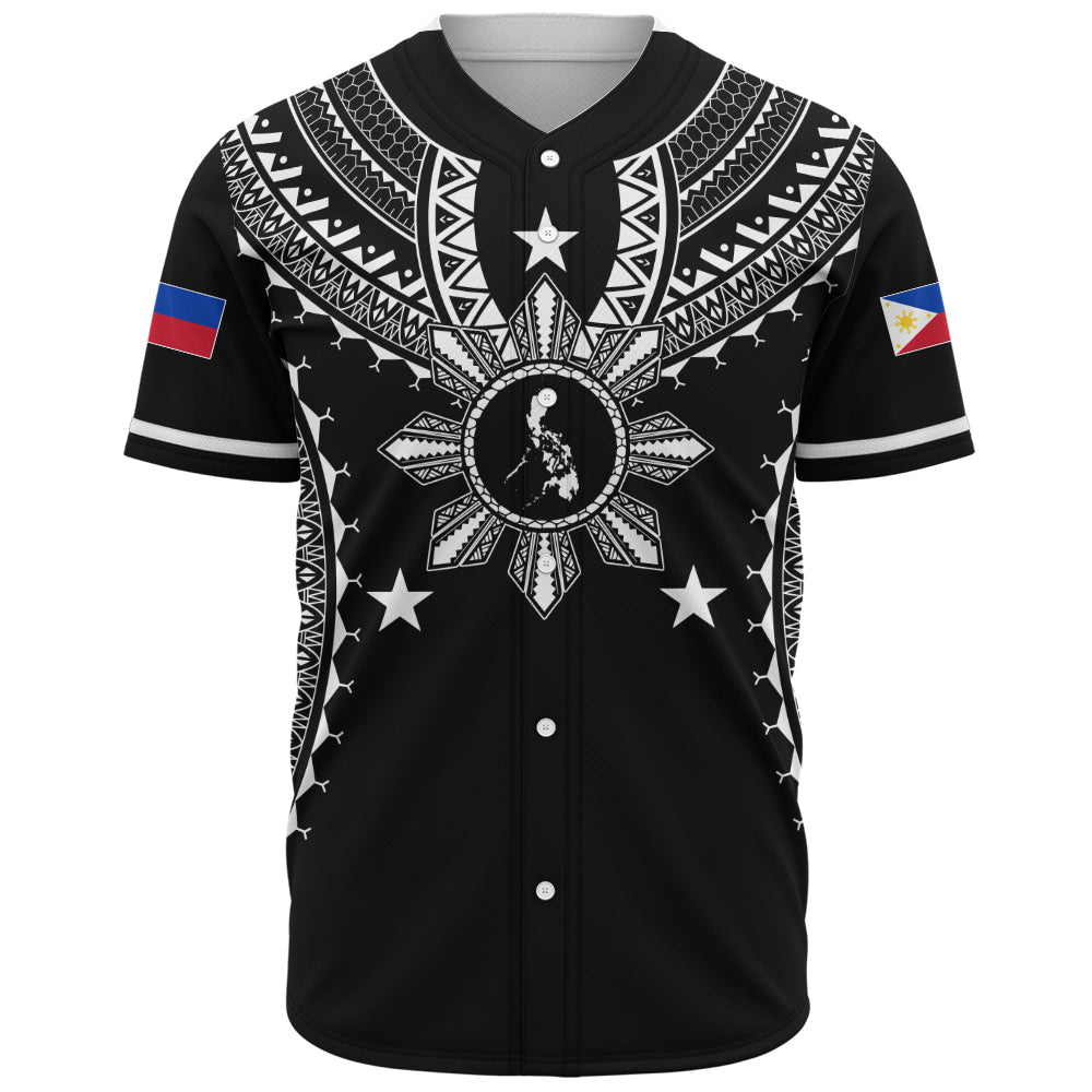 Philippines Filipinos Baseball Shirt Tattoo Batok Tribal Motifs Designs