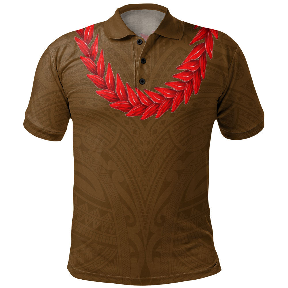 Samoa Polo Shirt Ula Fala Style