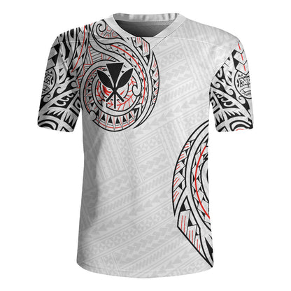 Hawaii Rugby Jersey Original Polynesian And Tribal Tattoo Design