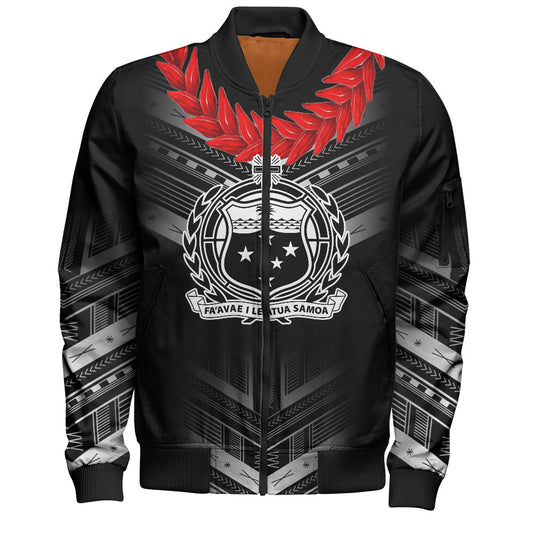 Samoa Bomber Jacket Polynesian Pride Inspired Design