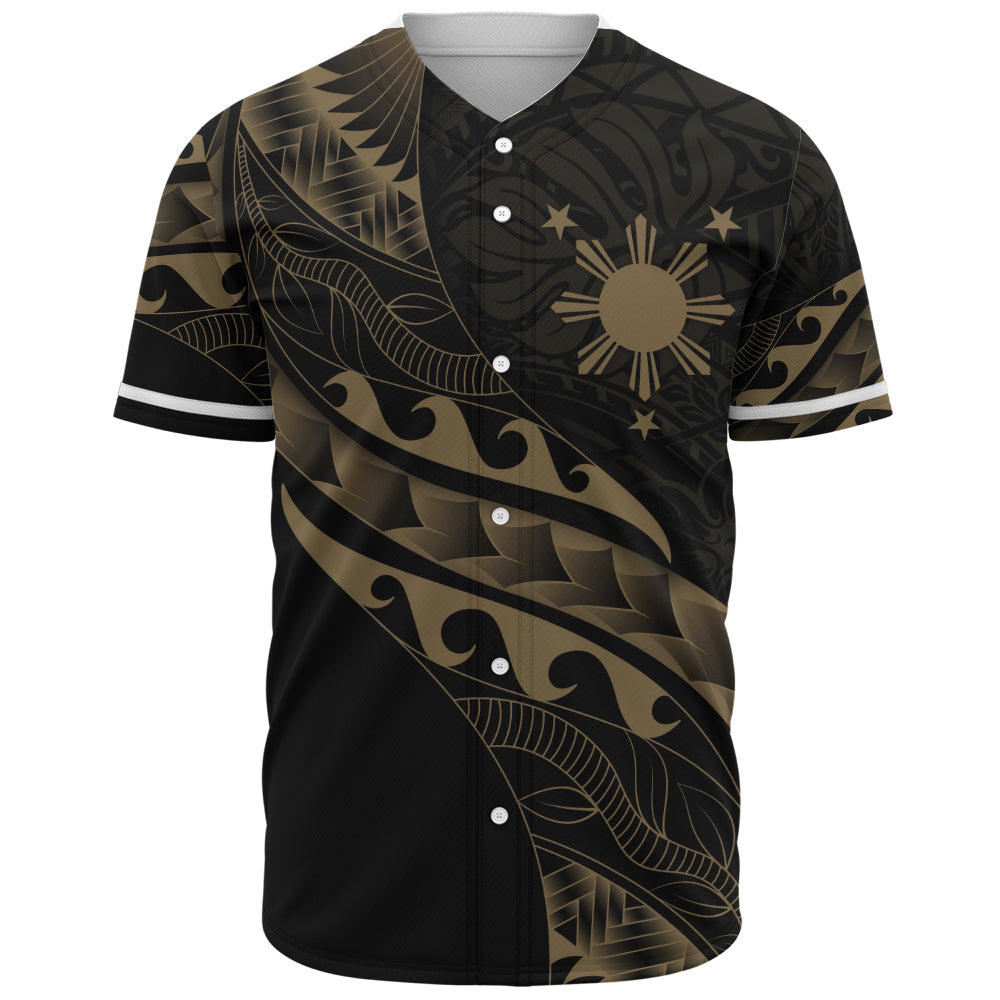 Philippines Filipinos Baseball Shirt Custom Island Tribal Tattoos