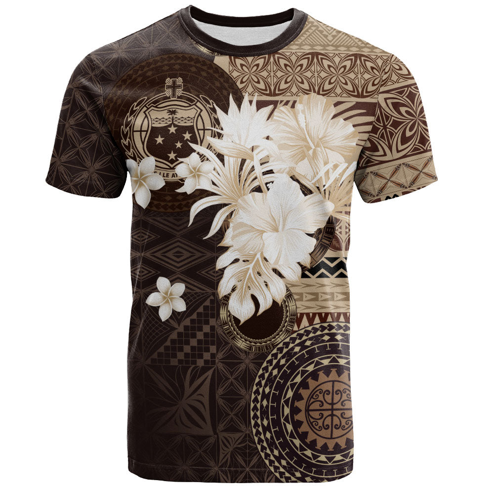Samoa T-Shirt Siapo Motif Print Fabric