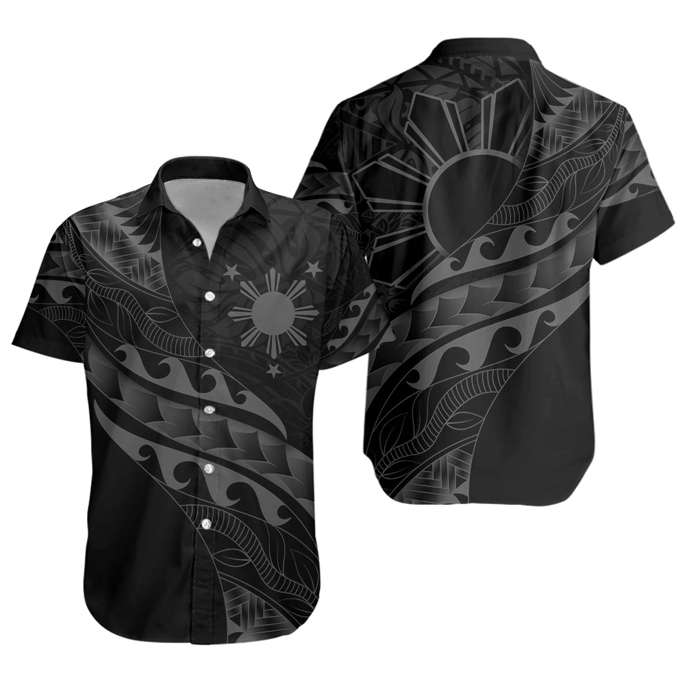 Philippines Filipinos Short Sleeve Shirt Custom Island Tribal Tattoos