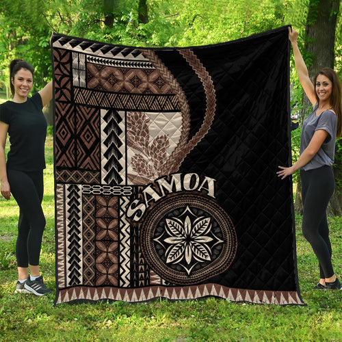 Samoa Premium Quilt Samoan Siapo Motif Classic Style