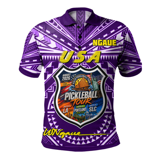 Pickleball Club Polo Shirt NGAUE