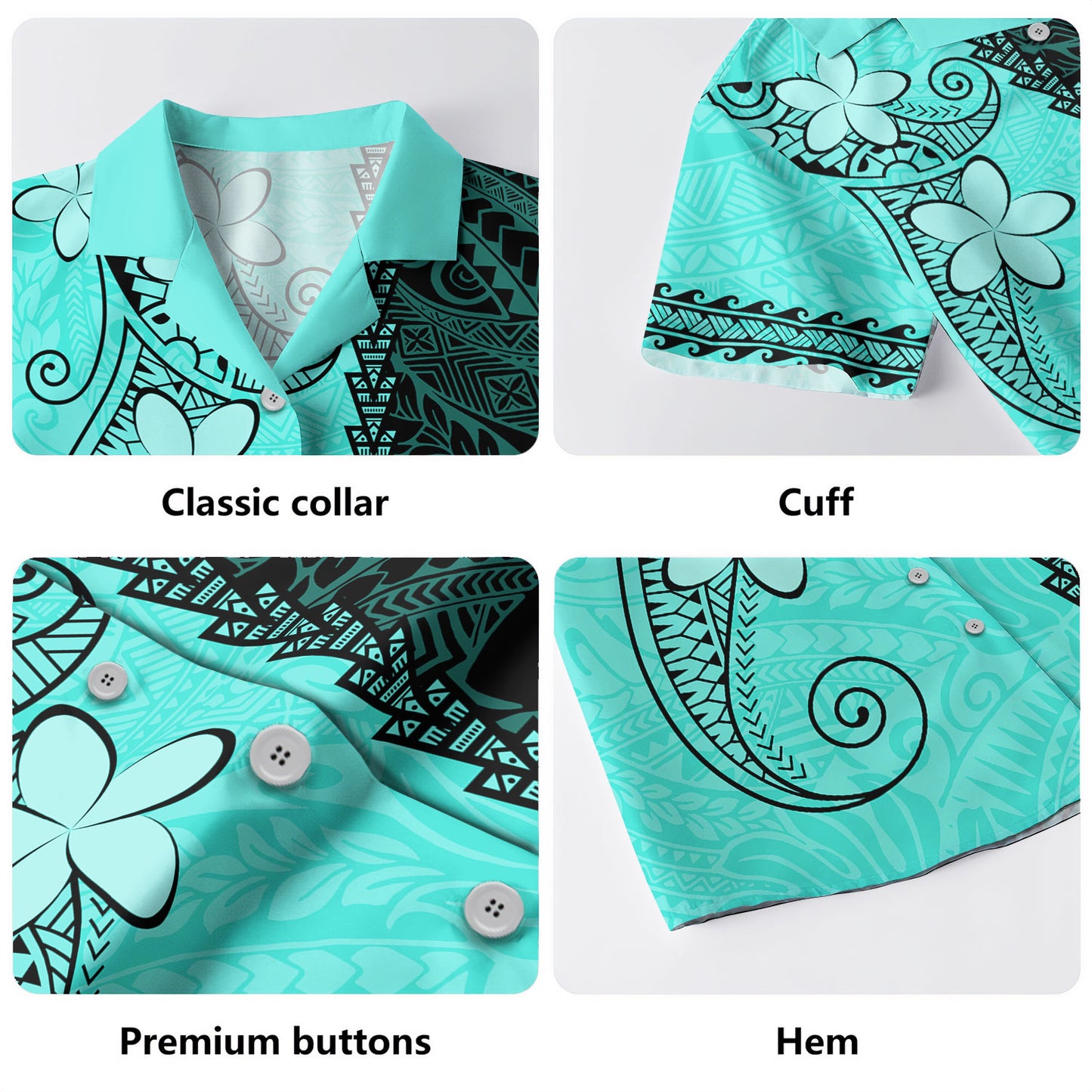 Polynesia Hawaiian Shirt Polynesian Tribal Tattoo Island Spirit