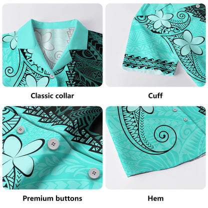 Polynesia Hawaiian Shirt Polynesian Tribal Tattoo Island Spirit