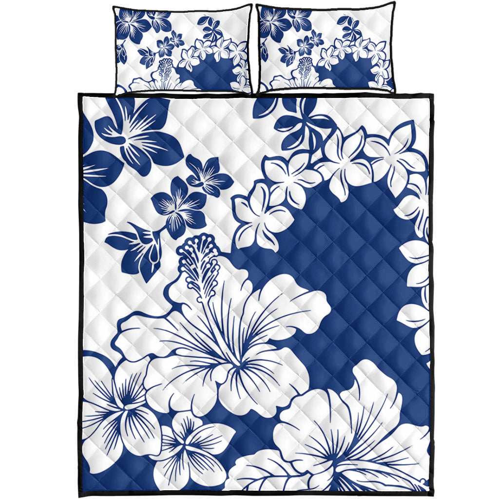 Hawaii Quilt Bed Set Polynesia Fabric Floral