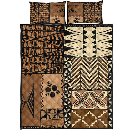 Tonga Quilt Bed Set Scarf
