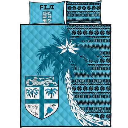 Fiji Quilt Bed Set Tapa Coconut