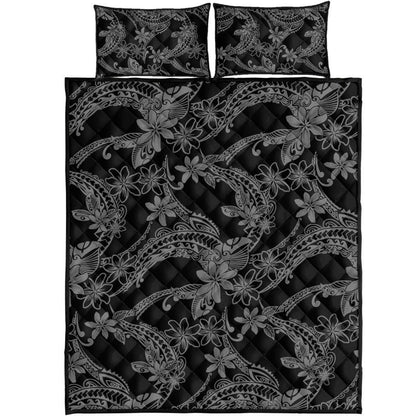 Hawaii Quilt Bed Set Polynesian Print Fabric And Flower