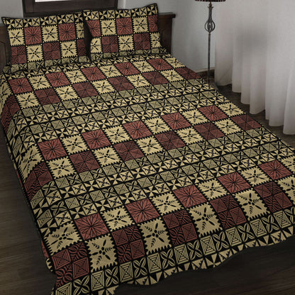 Tonga Quilt Bed Set Ngatu Style