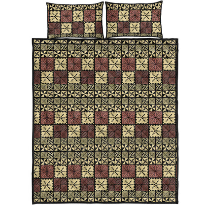 Tonga Quilt Bed Set Ngatu Style